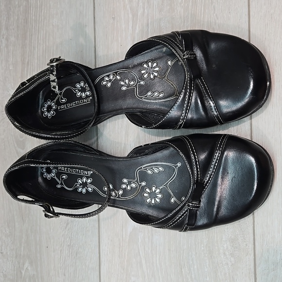 Vintage Prediction Y2k Clog Flats Sz 9.5W Wide - Picture 3 of 11